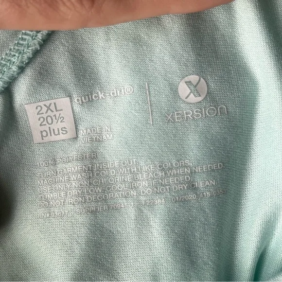 Girls Quick-Dri Razorback Tank - Picture 3 of 4